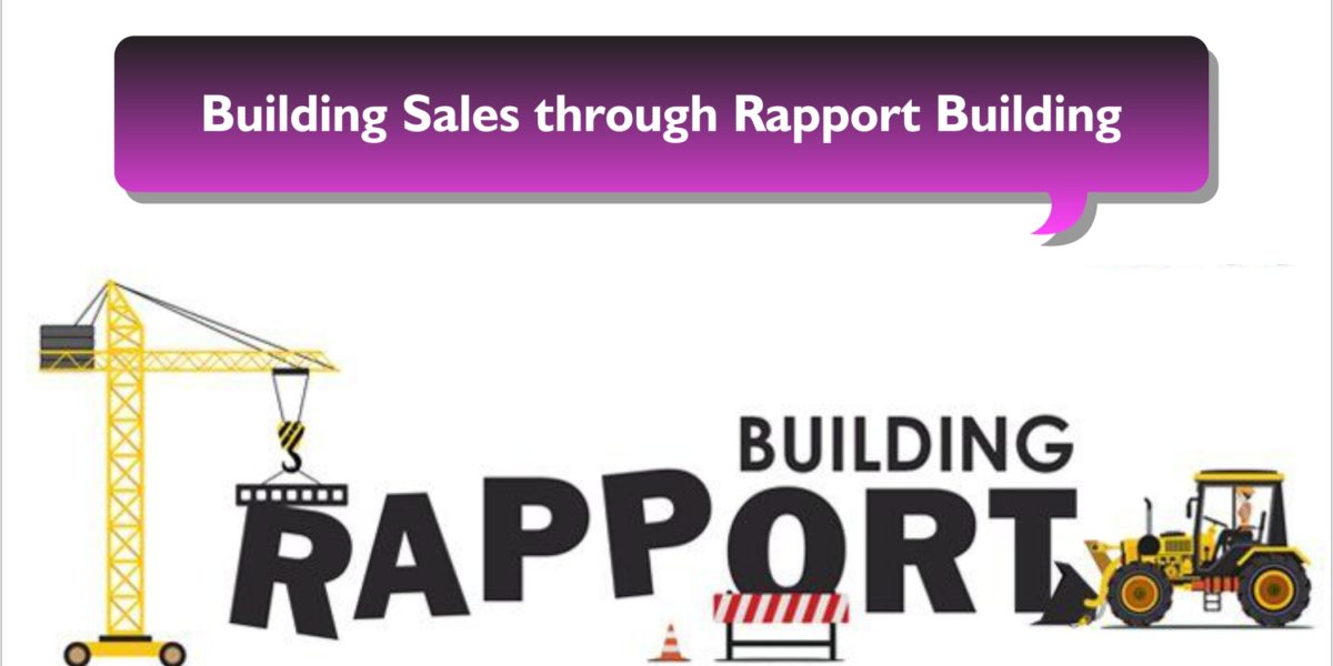 building sales through rapport building